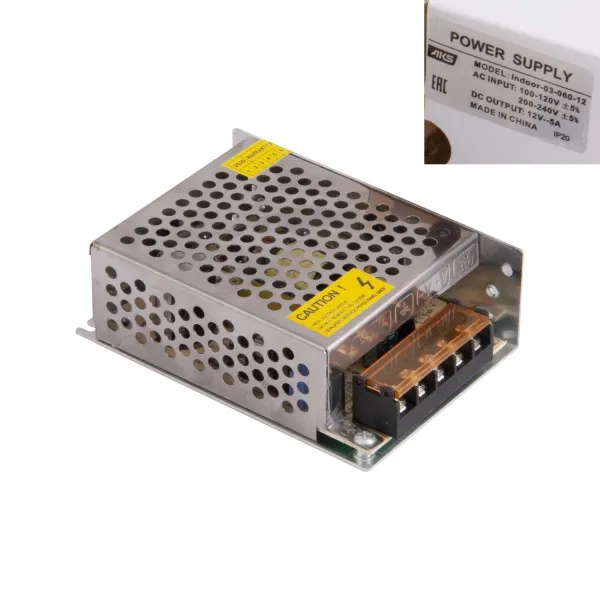 картинка Блок питания Indoor 60W/12V, AKS от магазина SEFI