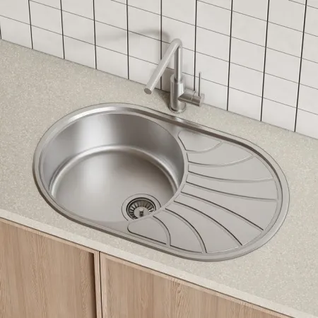 картинка Мойка IDDIS Suno S нерж. сталь, шелк, 770*480, SUN77SDi77 от магазина SEFI