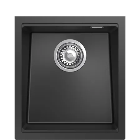 картинка Мойка Rivelato SCALINO SL-353 1-чаш 445*400 Антрацит 501 от магазина SEFI