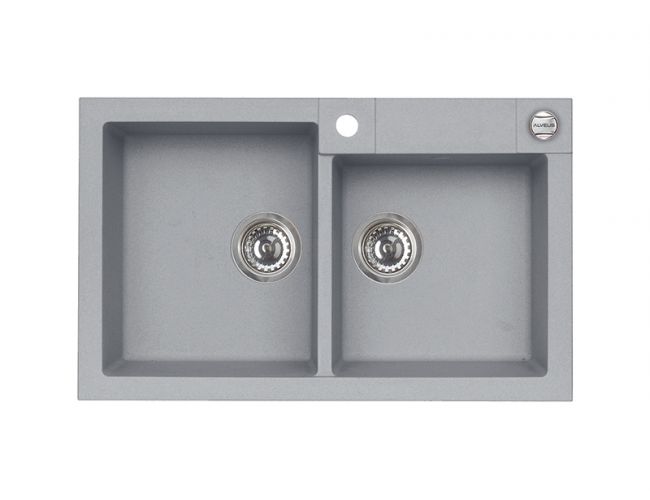 картинка Мойка Alveus ROCK 90 GRANITAL BEIGE-G55 780x480x180;2x с сифоном 1105299, от магазина SEFI