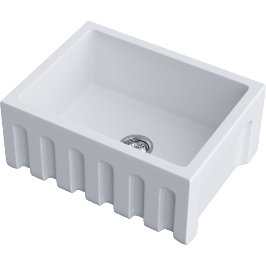 картинка Мойка Omoikiri Mikura 61-WH Natceramic/белый от магазина SEFI