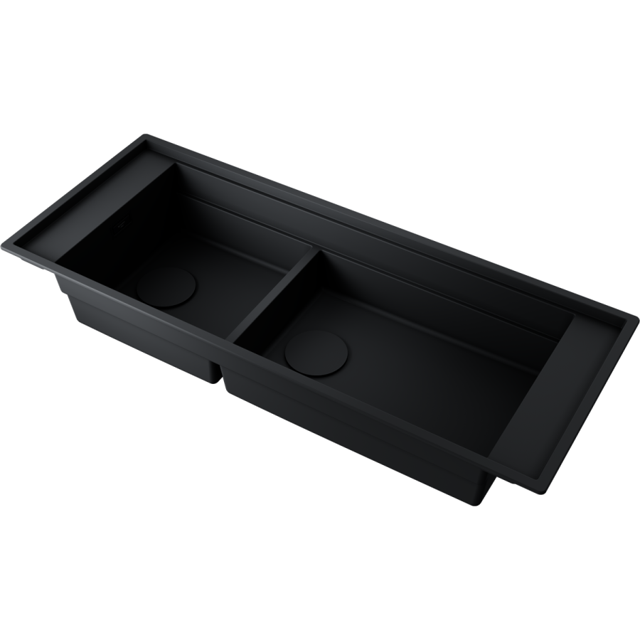 картинка Мойка Omoikiri Sintesi Pro 114-2-U/I-GB Artceramic/графит от магазина SEFI