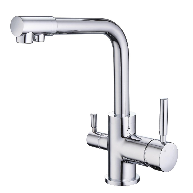 картинка Смеситель для кухни с подключением к фильтру, EMAR ЕС-3003, цвет Хром от магазина SEFI