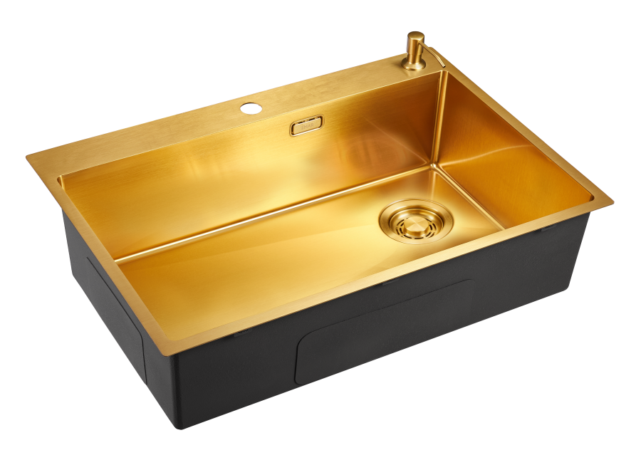 картинка Мойка EMB-660(TOP), цвет Золото PVD от магазина SEFI