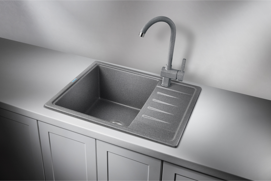 картинка Мойка Granula 5803, графит, СтандАРТ кварц от магазина SEFI
