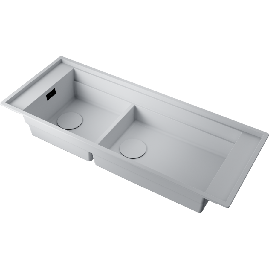 картинка Мойка Omoikiri Sintesi Pro 114-2-U/I-WH Artceramic/белый от магазина SEFI
