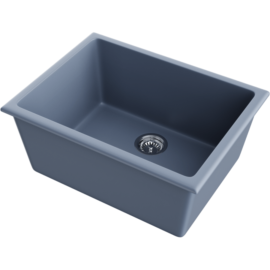 картинка Мойка Omoikiri Okinoshima 61-U/I-SB Natceramic/smoky blue от магазина SEFI