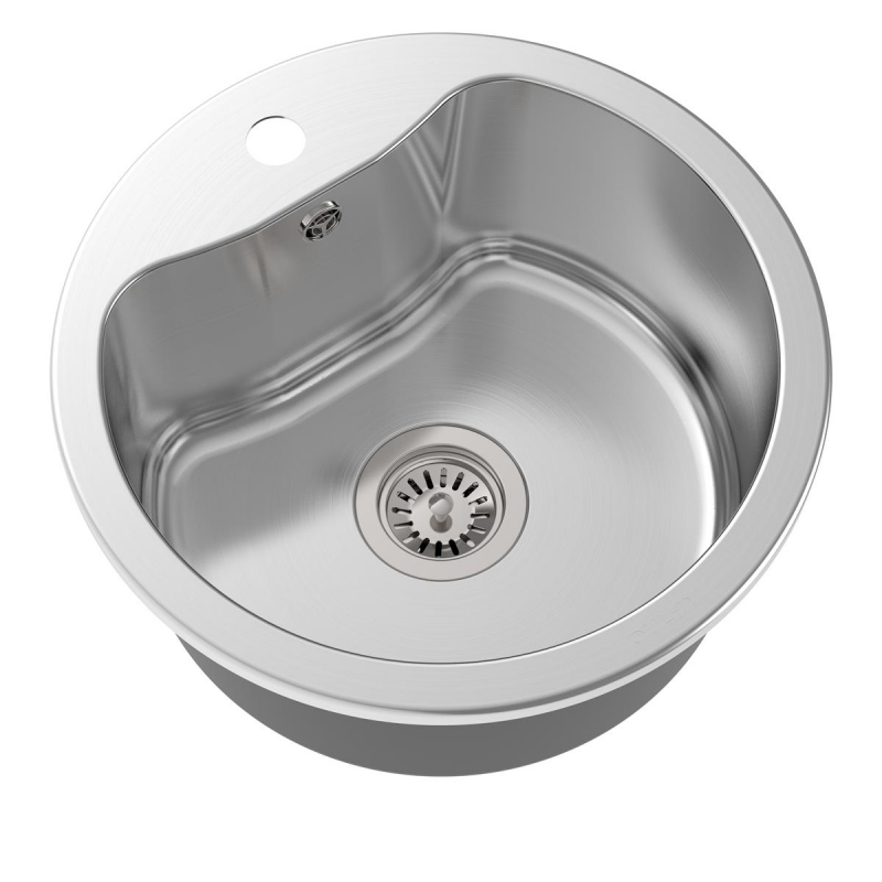 картинка Мойка Oulin 357, поверхность сатин от магазина SEFI