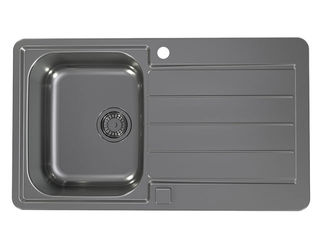 картинка Мойка Alveus LINE MONARCH 10 GOLD 980X500 1+1/2 в компл. с выпуском без сифона, от магазина SEFI