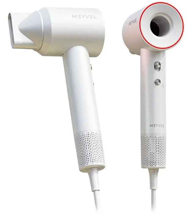 картинка Настенный фен Meyvel MF12-1600 Белый (White) от магазина SEFI