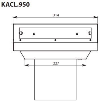 картинка Угольно-цеолитный фильтр Falmec KACL.950 от магазина SEFI