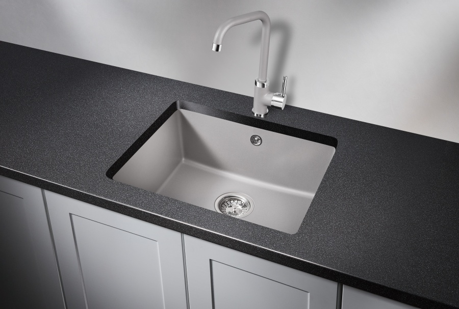 картинка Мойка Granula 5551, алюминиум, кварц от магазина SEFI