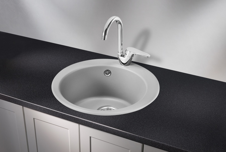 картинка Мойка Granula 4801, алюминиум, кварц от магазина SEFI