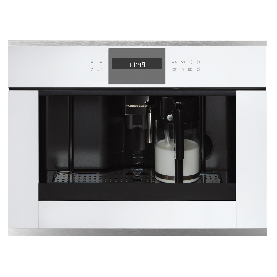 картинка Кофемашина CKV 6550.0 W1 нержавеющая сталь Куперсбуш / Kuppersbusch от магазина SEFI