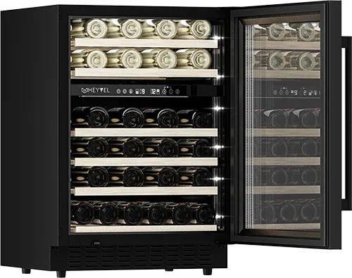картинка Винный шкаф Meyvel MV46PRO-KBT2 (Натуральный бук) от магазина SEFI