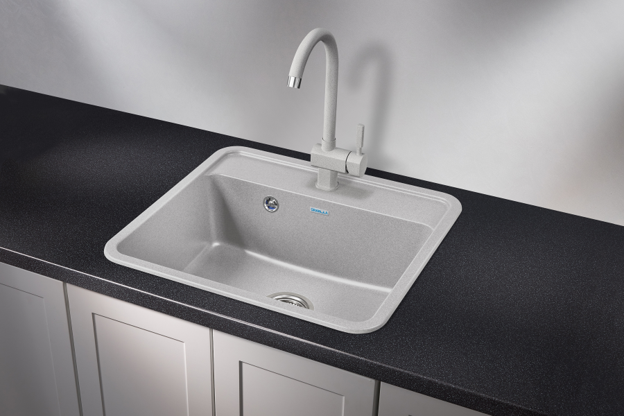 картинка Мойка Granula 5601, базальт, СтандАРТ кварц от магазина SEFI