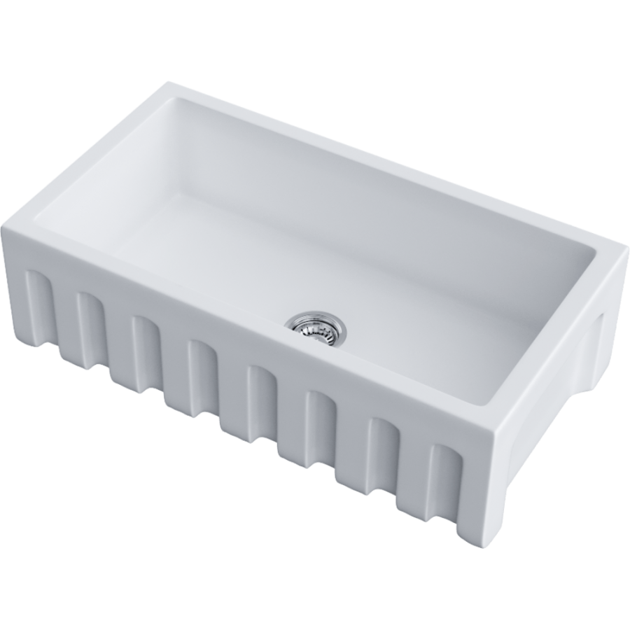 картинка Мойка Omoikiri Mikura 83-WH Natceramic/белый от магазина SEFI