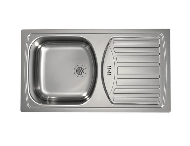 картинка Мойка Alveus BASIC 150 NAT-60 NEW 780X435 в комплекте с сифоном 1071237, от магазина SEFI