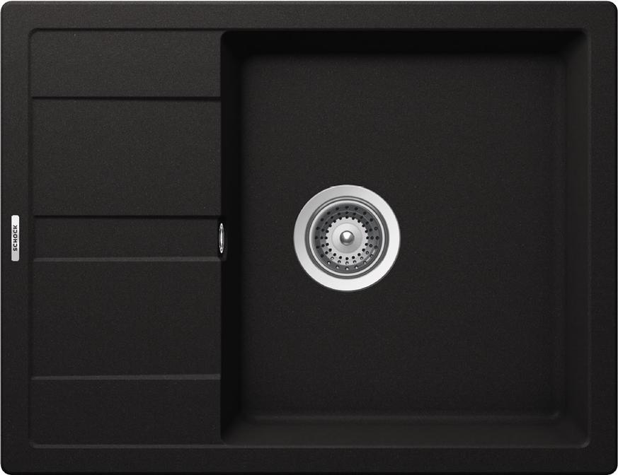 картинка Мойка Schock Optima 50D Cristalite неро от магазина SEFI