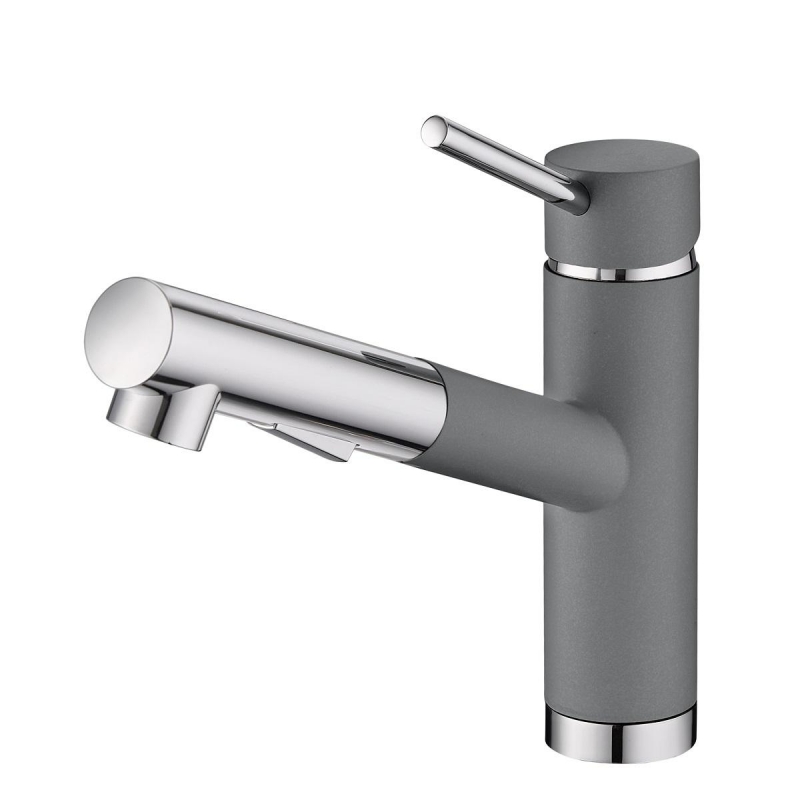 картинка Смеситель для кухни c выдвижной лейкой, EMAR 3012, цвет Алмаз от магазина SEFI