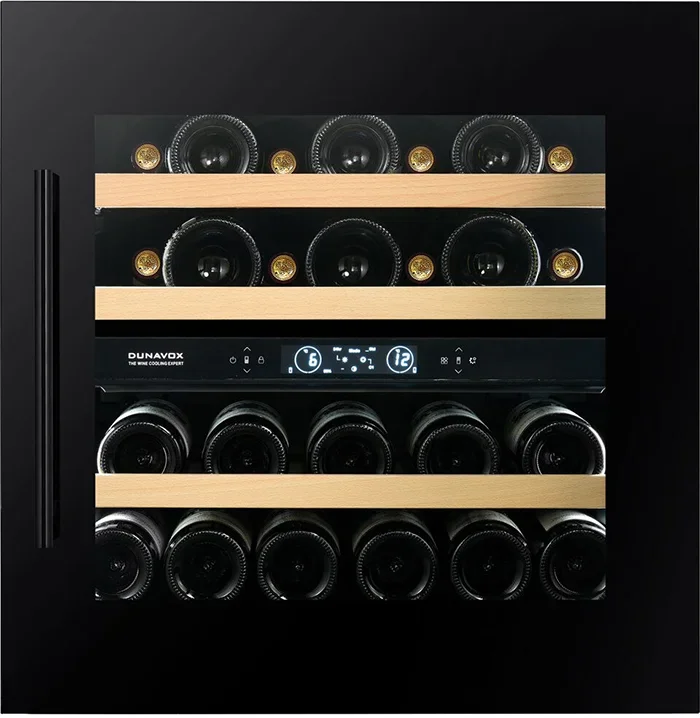 картинка Встраиваемый винный шкаф Dunavox DVS-25.65DMB от магазина SEFI