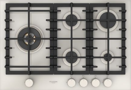 картинка Газовая варочная панель Fulgor Milano FPH 755 G WK WHG от магазина SEFI