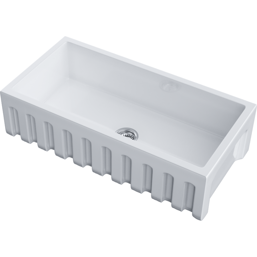 картинка Мойка Omoikiri Mikura 91-WH Glossy Natceramic/белый глянцевый от магазина SEFI
