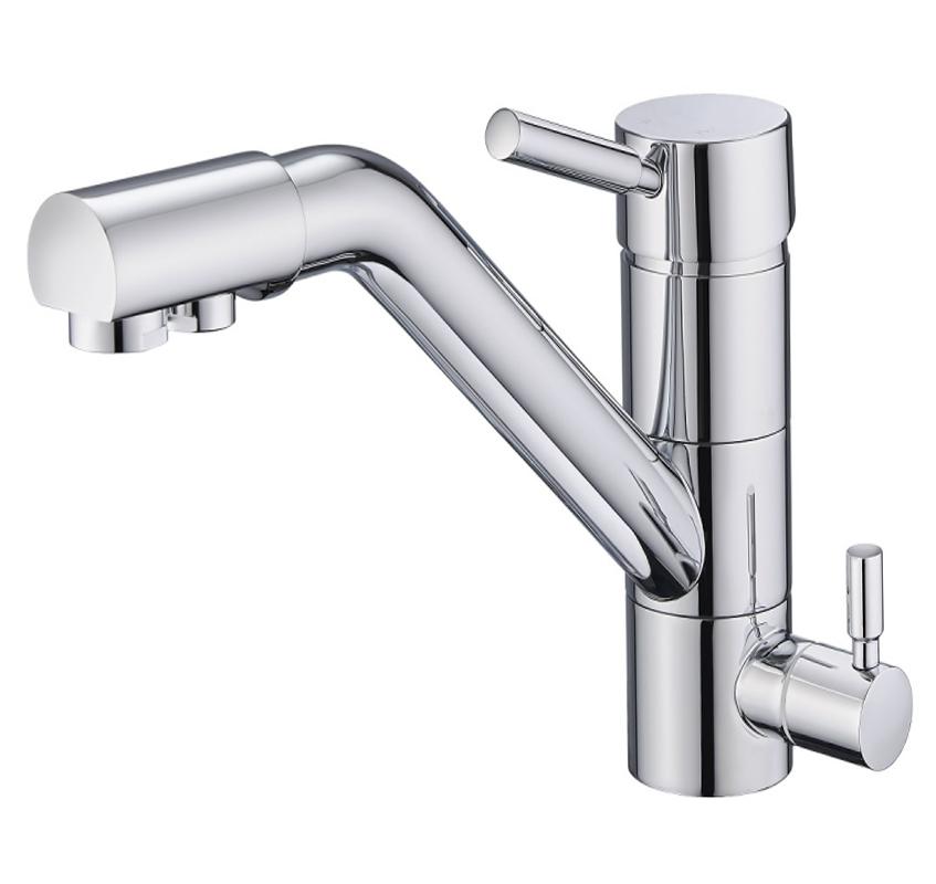 картинка Смеситель для кухни с подключением к фильтру, EMAR ЕС-3008, цвет Хром от магазина SEFI