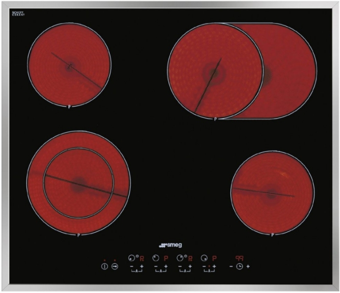 картинка Варочная панель Smeg SE2664CX2 от магазина SEFI