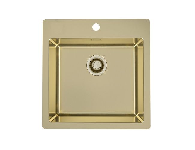 картинка Мойка Alveus PURE MONARCH 30 new GOLD-90 515X525 в компл. с выпуском без сифона, от магазина SEFI