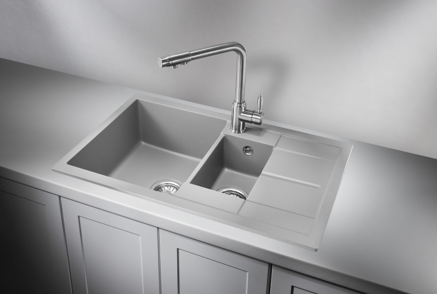 картинка Мойка Granula 7802, алюминиум, кварц от магазина SEFI