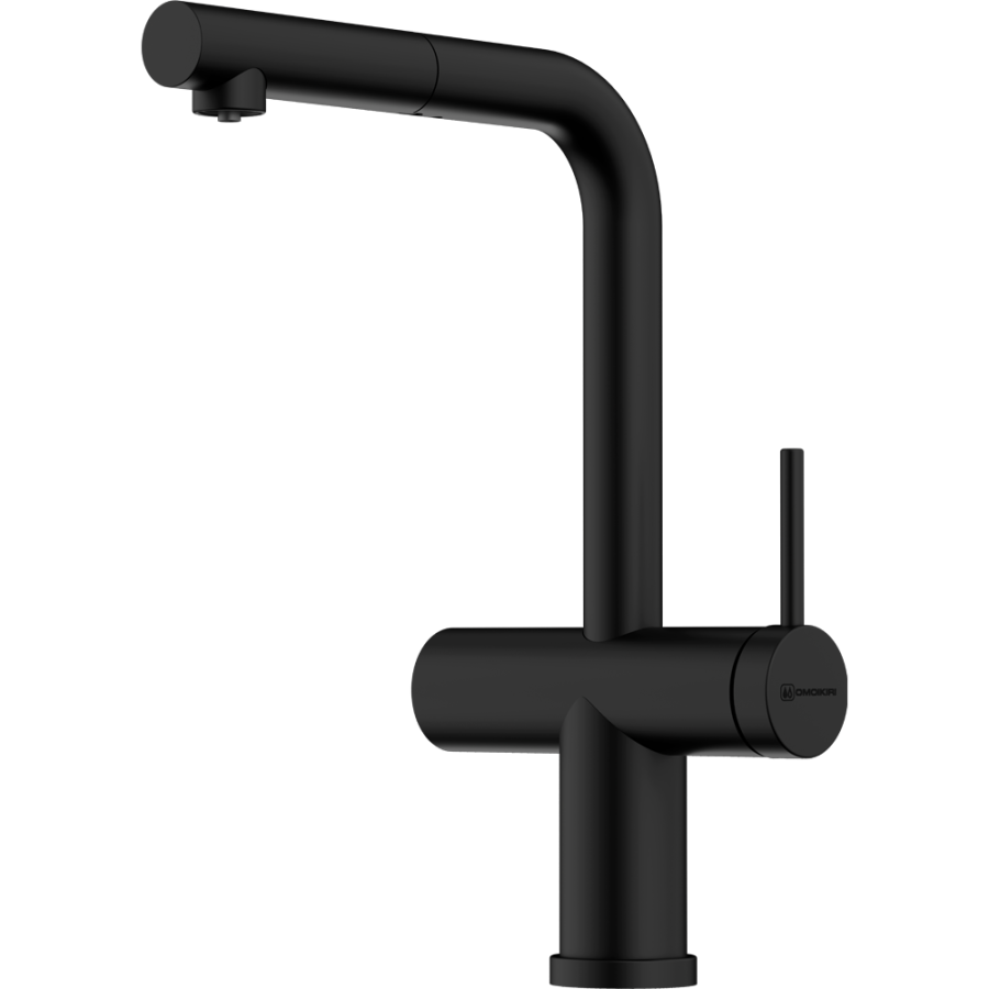картинка Смеситель для кухни Omoikiri Karatsu-S-GB латунь/графит от магазина SEFI