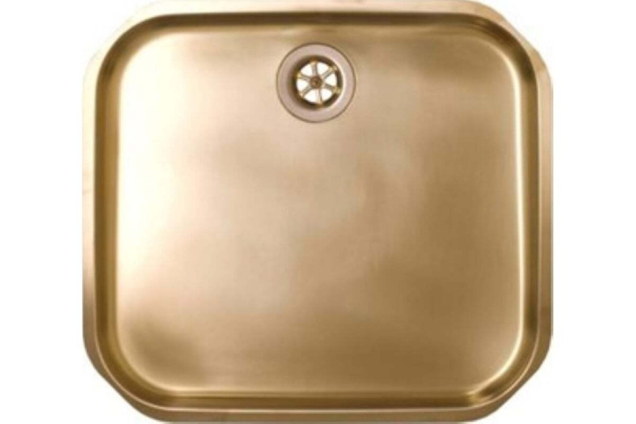 картинка Мойка Alveus VARIANT 80 MONARCH GOLD 395x350 в комплекте с выпуском без сифона от магазина SEFI