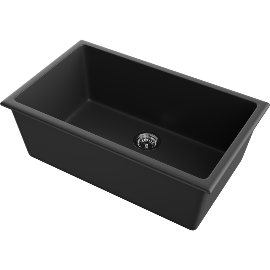 картинка Мойка Omoikiri Okinoshima 76-U/I-LB Natceramic/light black от магазина SEFI