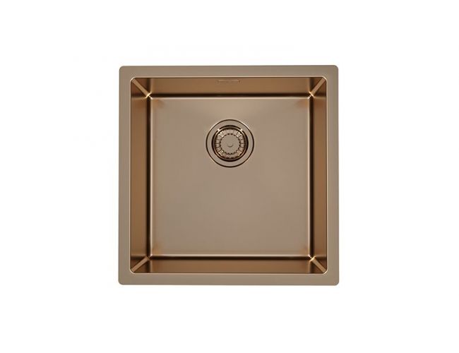 картинка Мойка Alveus QUADRIX MONARCH 30 NEW COPPER 450X450X200 в компл. с выпуском без сифона, от магазина SEFI