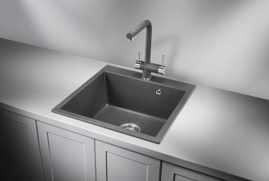 картинка Мойка Granula 5102, графит (черно-серый), кварц от магазина SEFI