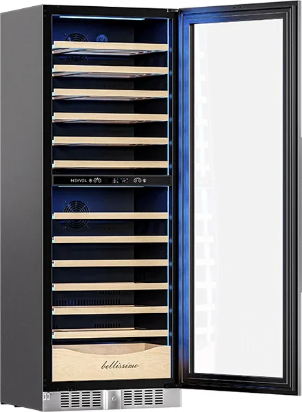 картинка Винный шкаф Meyvel MV95-KST2 Узкий (Slim) от магазина SEFI