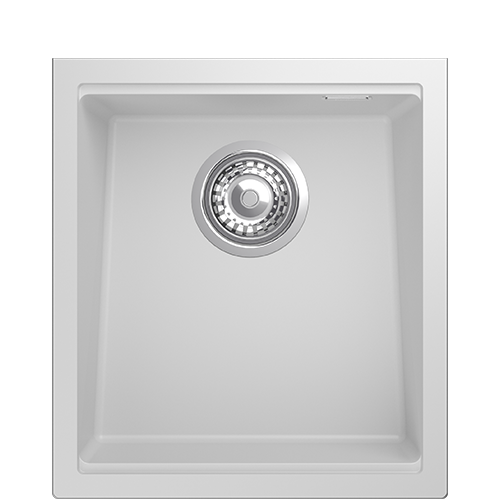 картинка Мойка Rivelato SCALINO SL-353 1-чаш 445*400 Белый 101 от магазина SEFI