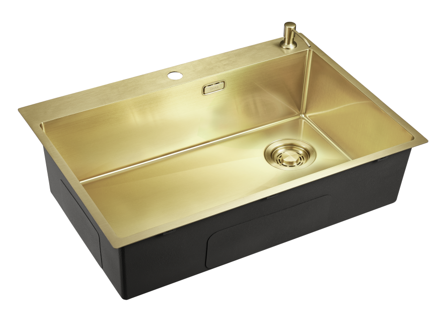 картинка Мойка EMB-660(TOP), цвет Золото PVD от магазина SEFI