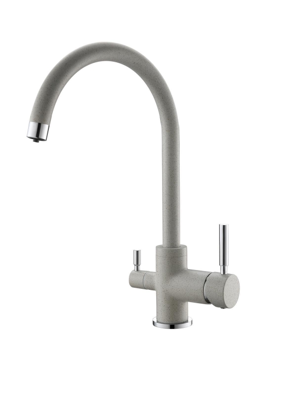 картинка Смеситель для кухни с подключением к фильтру, EMAR ЕС-3007, цвет Барит от магазина SEFI