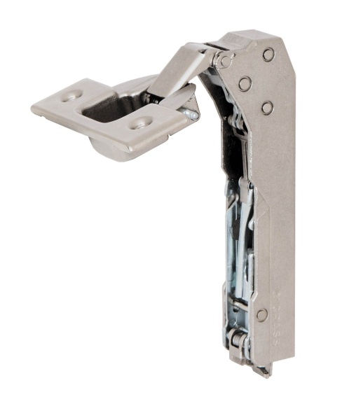 картинка Петля Tiomos 110/90E петля под фальшпанель 180°, вкладная,без демпфера,без пружины,на саморез,45/9,5 от магазина SEFI