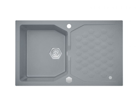 картинка Мойка ALVEUS SENSUAL 30 GRANITAL+ PEBBLE-G02M 850x520x200; 1x с сифоном 1101462, от магазина SEFI