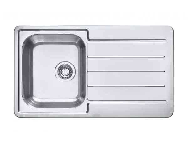 картинка Мойка ALVEUS LINE MAXIM 10 SAT 980X500 с сифоном 1127257 от магазина SEFI