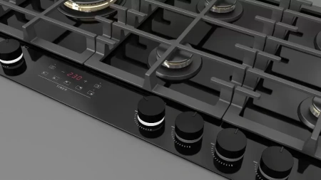 картинка Газовая варочная панель Fulgor Milano FCLH 905 G T WK BK от магазина SEFI