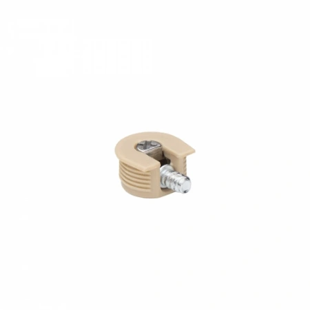 картинка Эксцентриковая стяжка быстрого монтажа 20 мм бежевая + шток 6*7мм (уп/10шт) AKS магазин SEFI являющийся официальным дистрибьютором в России  картинка Эксцентриковая стяжка быстрого монтажа 20 мм бежевая + шток 6*7мм (уп/10шт) AKS от магазина SEFI