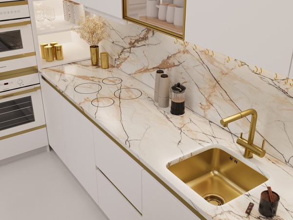 картинка Мойка EMAR 127A, покрытие PVD, цвет Золото от магазина SEFI