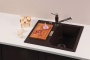 картинка Мойка Schock Manhattan 40 D Cristalite корз.клапан неро от магазина SEFI