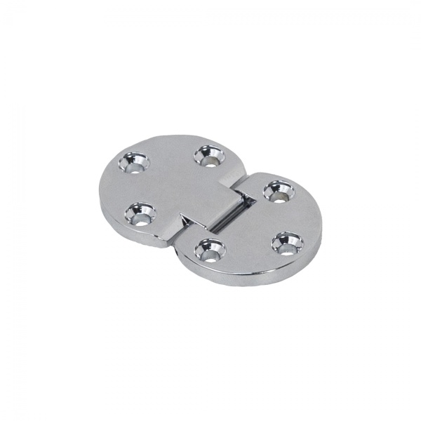 картинка Петля секретерная металл/металл d30мм хром AKS плоская от магазина SEFI