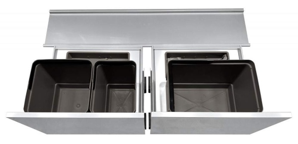 картинка Секция под мойку Base System 120 алюминий от магазина SEFI