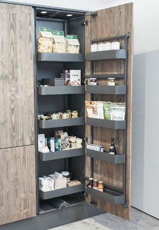 картинка Выдвижная система TAL GATE PRO PLANERO с доводчиком, ширина фасада 450 мм, высота рамы 1900-2150 мм от магазина SEFI